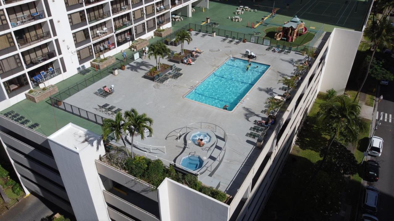 1Br With Great Ocean Views, 1 Block To Waikiki Beach ホノルル エクステリア 写真