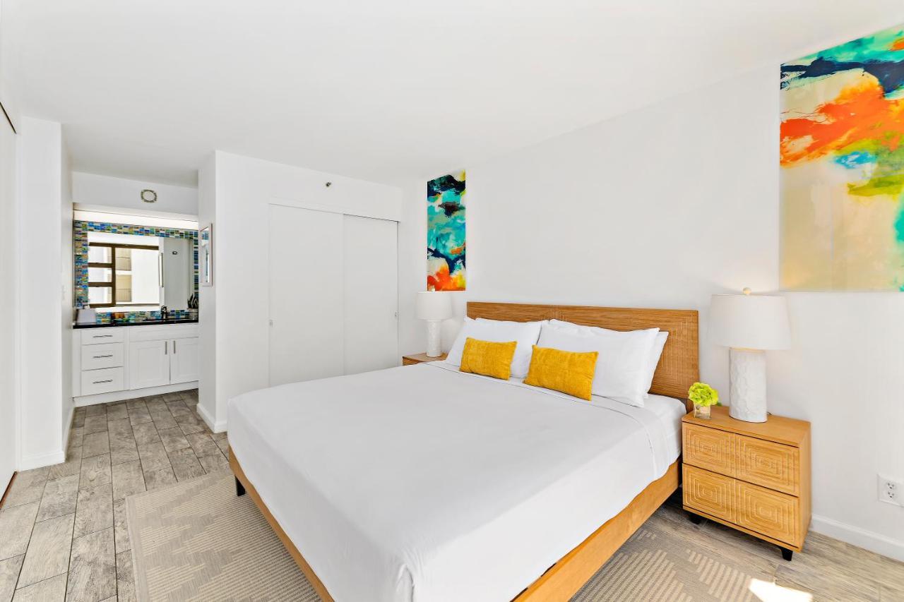 1Br With Great Ocean Views, 1 Block To Waikiki Beach ホノルル エクステリア 写真